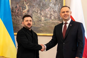 უკრაინის პრეზიდენტი, ვოლოდიმირ ზელენსკი პოლონეთის პრეზიდენტს, კაროლ ნოვროცკის შეხვდა
