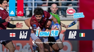 საქართველოსა და ირლანდიის დიდი დაპირისპირების მოლოდინში - ბორჯღალოსნები ზაფხულის ტურნეს საშინაო კედლებში იწყებენ