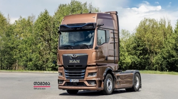 Tegeta Truck & Bus-მა ტრანსპორტისა და ლოგისტიკის საერთაშორისო გამოფენაზე MAN TGX-ის გამწევები წარადგინა