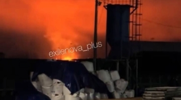 გვიან ღამით ლენინგრადის ოლქში უსტ-ლუგის პორტი დაიბომბა