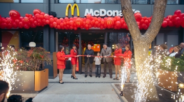 McDonald’s დადიანზე  - თბილისში კიდევ ერთი რიგით 21-ე ახალი რესტორანი გაიხსნა