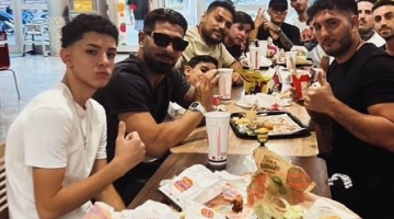 UFC-ის ქართველი მებრძოლის, ილია თოფურიას პირველი საჯარო გამოჩენა ჯასტინ გეიჯისთან ბრძოლის შემდეგ