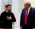 "დიდი პატივი იყო უკრაინის პრეზიდენტ ზელენსკისთან შეხვედრა. ბევრი რამ განვიხილეთ. შეხვედრამ ძალიან კარგად ჩაიარა!"
