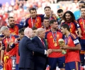 ჩემპიონებს მთავარი საფეხბურთო ჯილდო აშშ-ის პრეზიდენტმა, დონალდ ტრამპმა გადასცა