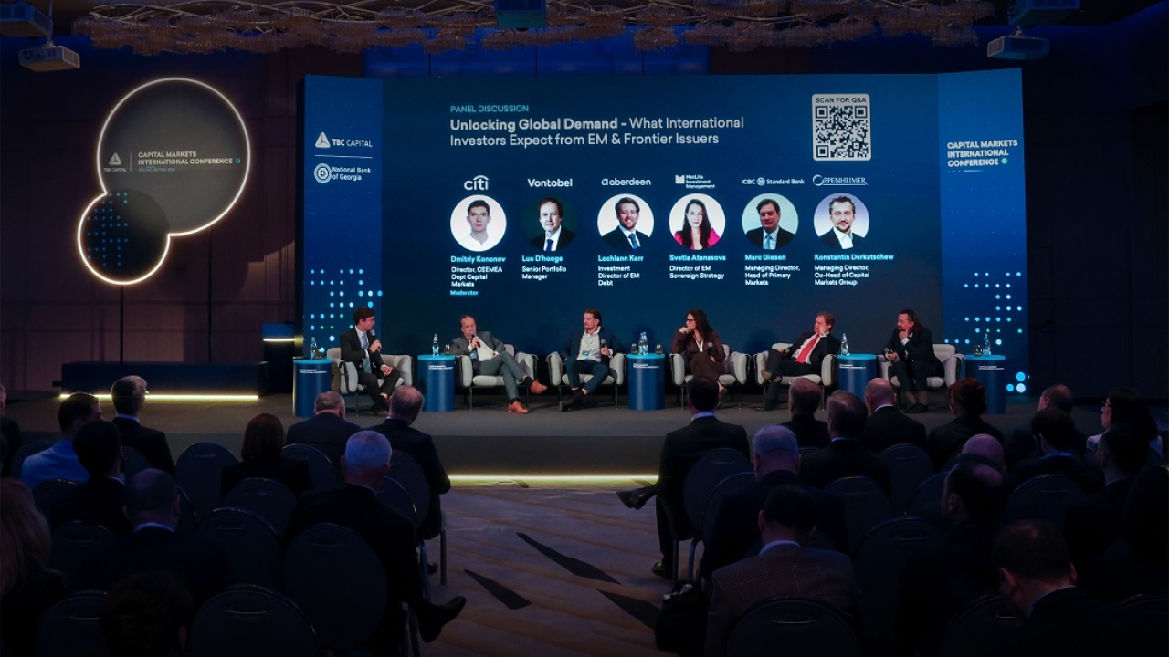 თიბისი კაპიტალის საერთაშორისო კონფერენციაში მსოფლიოს წამყვანმა ბანკებმა მიიღეს მონაწილეობა