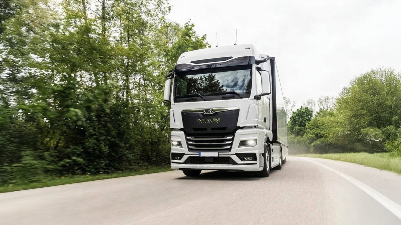 Tegeta Truck & Bus ტრანსპორტისა და ლოგისტიკის საერთაშორისო გამოფენაზე MAN-ის ახალი თაობის სატვირთო ავტომობილით წარდგა