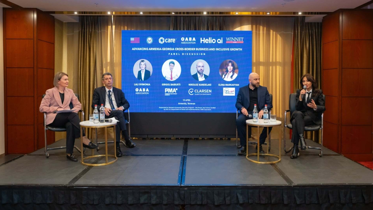 Premium Machinery Armenia ქართულ-სომხური ბიზნესასოციაციის პრეზენტაციაზე