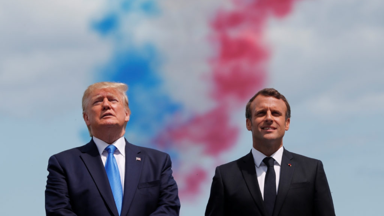 "დავურეკე მაკრონს, რომელსაც ცოლი ცუდად ექცევა და ყბაში დარტყმისგან სრულად გონს არ მოსულა და ვუთხარი..."