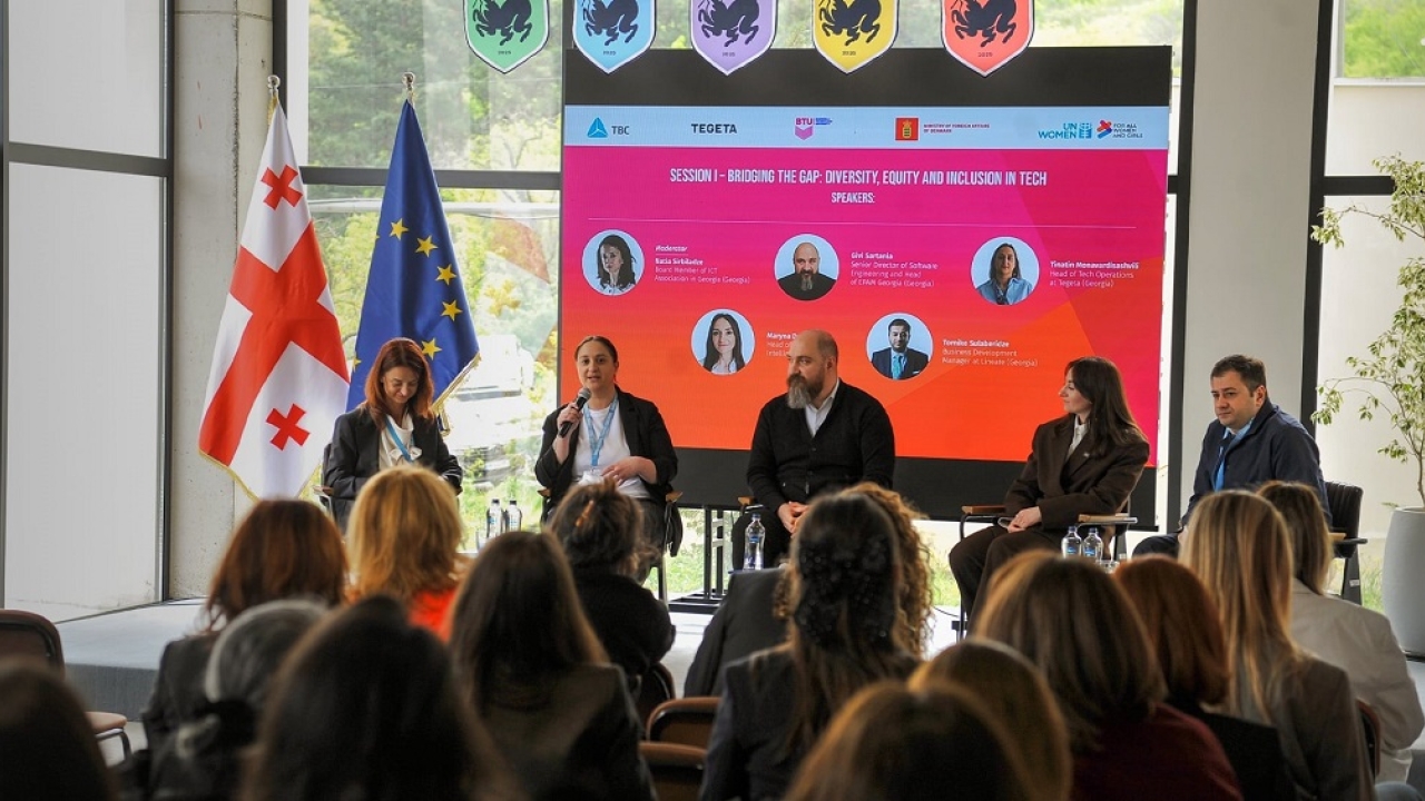„გოგოების გზა ტექნოლოგიებში“ - „თეგეტა ჰოლდინგი“ გაეროს ქალთა ორგანიზაციის საერთაშორისო კონფერენციას შეუერთდა