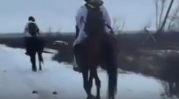 "საწვავის დეფიციტის გამო, რუსები ცხენებით გადაადგილდებიან“ - უკრაინული მედია