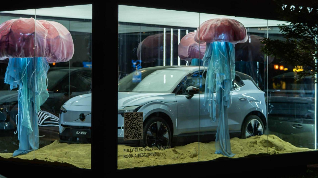 ვოლვო EX30 ბათუმში - „ვოლვო ქარ საქართველოს“ ახალი ინსტალაცია