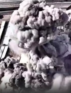 "თეირანზე დარტყმების ახალი ტალღის ფარგლებში, ირანის ისლამური რევოლუციის გუშაგთა კორპუსის მთავარ შტაბს დავარტყით"