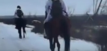 "საწვავის დეფიციტის გამო, რუსები ცხენებით გადაადგილდებიან“ - უკრაინული მედია