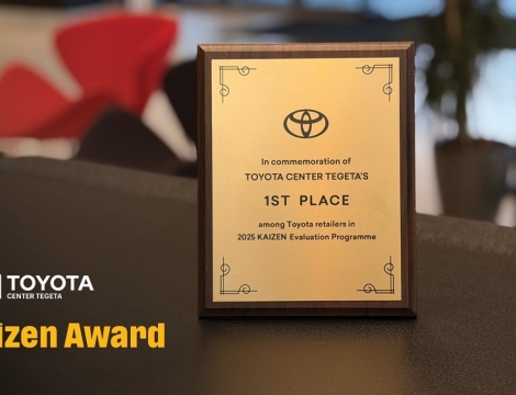 „ტოიოტა ცენტრი თეგეტამ“ Kaizen Award-ის ჯილდო ზედიზედ მეორედ მოიპოვა