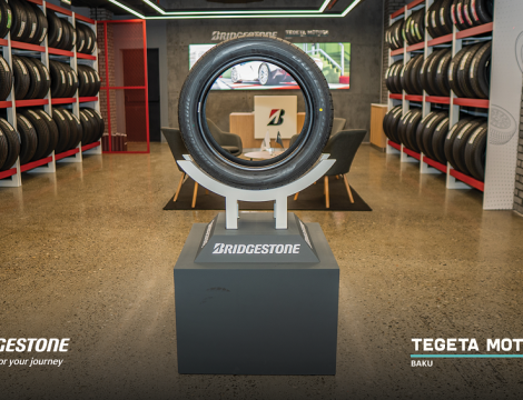 Tegeta Motors Baku-მ ბაქოში Bridgestone-ის კონცეპტმაღაზია გახსნა