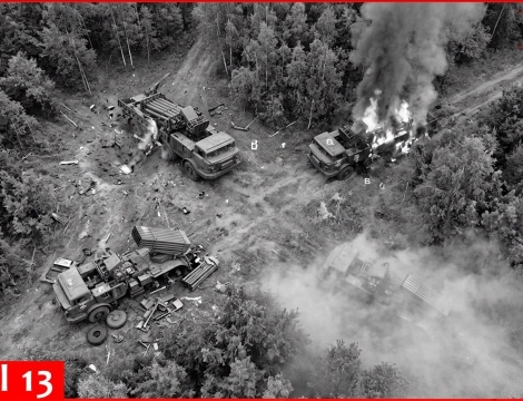 Lasar's Group-ის უკრაინელმა ჯარისკაცებმა ორ ღამეში რუსეთის 171 საარტილერიო დანადგარი გაანადგურეს