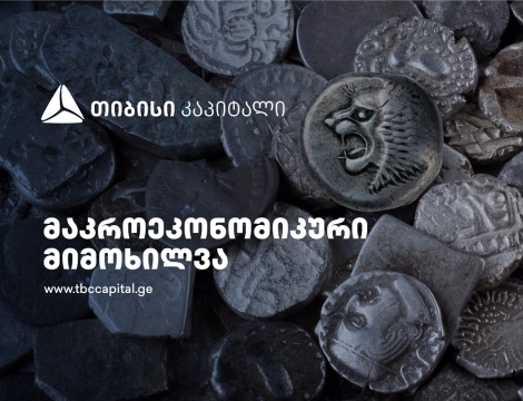 თიბისი კაპიტალმა ყოველთვიური მაკროეკონომიკური მიმოხილვა გამოაქვეყნა   ზრდა ნორმალიზდება, თუმცა კვლავ ძლიერია