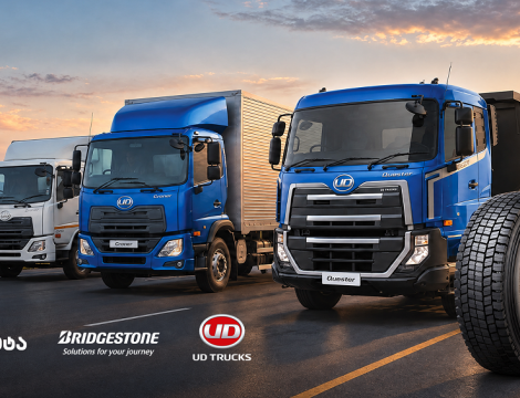 ნაკლები ხარჯი თითო კილომეტრზე - „თეგეტამ“ Bridgestone-ის ფასი კილომეტრზე (PPK) მოდელი და იაპონური UD Trucks წარადგინა