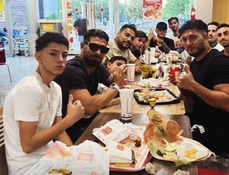 UFC-ის ქართველი მებრძოლის, ილია თოფურიას პირველი საჯარო გამოჩენა ჯასტინ გეიჯისთან ბრძოლის შემდეგ