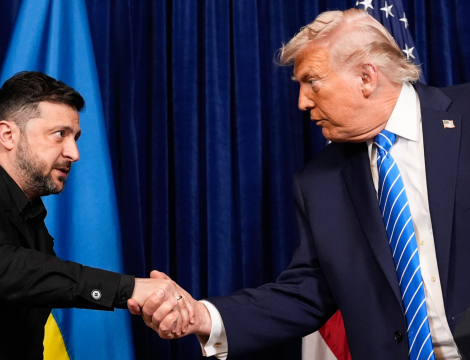 „ჩვენ ერთი სურვილი გვაქვს, რომლის გადაცემაც პრეზიდენტი ტრამპისთვის გვინდა - ეს ყველა უკრაინელის სურვილია..."