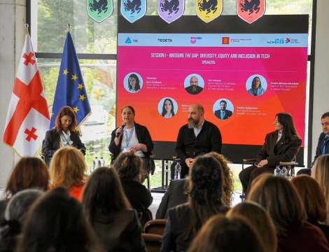 „გოგოების გზა ტექნოლოგიებში“ - „თეგეტა ჰოლდინგი“ გაეროს ქალთა ორგანიზაციის საერთაშორისო კონფერენციას შეუერთდა