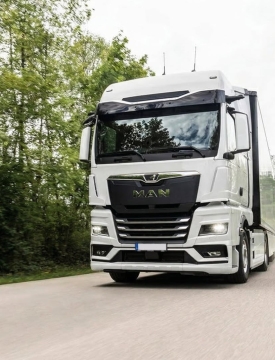 Tegeta Truck & Bus ტრანსპორტისა და ლოგისტიკის საერთაშორისო გამოფენაზე MAN-ის ახალი თაობის სატვირთო ავტომობილით წარდგა