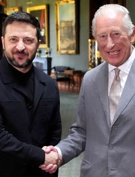 "კარგი შეხვედრა მქონდა დიდი ბრიტანეთისა და ჩრდილოეთ ირლანდიის გაერთიანებული სამეფოს მეფე ჩარლზ III-სთან"