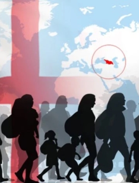 "ჩვენი ხმა არის ჩვენი, საქართველოს კონსტიტუციით გარანტირებული უფლება შინ და გარეთ და მის წართმევას წინ აღვუდგებით!“