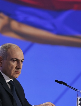 "სომეხ ხალხს უნდა ჰქონდეს ალტერნატივა, იყოს ევრაზიული ეკონომიკური კავშირის შემადგენლობაში, თუ ევროკავშირის წევრი"