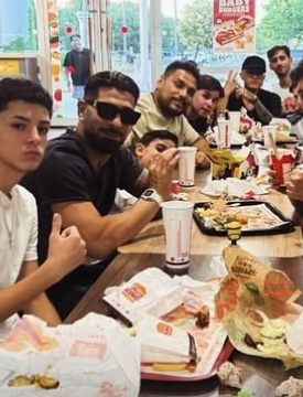 UFC-ის ქართველი მებრძოლის, ილია თოფურიას პირველი საჯარო გამოჩენა ჯასტინ გეიჯისთან ბრძოლის შემდეგ