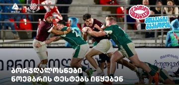 ბორჯღალოსნები ნოემბრის ტესტებს იწყებენ - ერთად გავიმარჯვებთ - თიბისისთან ერთად