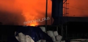 გვიან ღამით ლენინგრადის ოლქში უსტ-ლუგის პორტი დაიბომბა