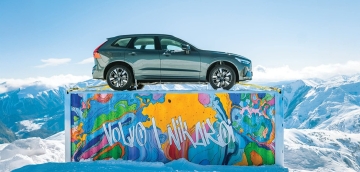 Volvo-ს უნიკალური არტინსტალაცია გუდაურში - „ვოლვო ქარ საქართველოსა“ და Nikakoi-ს კოლაბორაცია მდგრადი მომავლისთვის