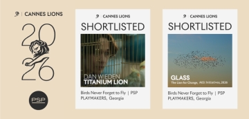 PSP-ს კამპანია Cannes Lions-ის ორ ყველაზე პრესტიჟულ კატეგორიაში მოხვდა