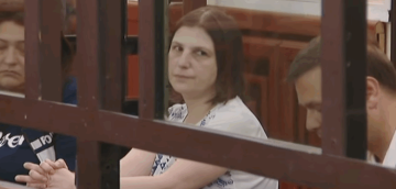 "ნინო დღეს მოიყვანეს ეტლით, სადაც იჯდა გაცრეცილი, გაშეშებული კისრით და ოთახში, სადაც უნდა მენახა, ძლივს ავიყვანეთ" - დათაშვილის მეუღლე